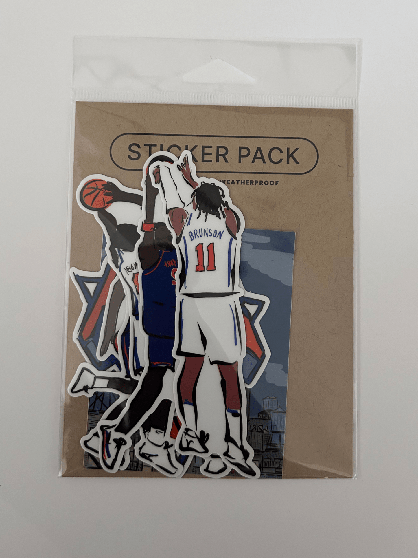 Knicks sticker pack - JenScribblesNY