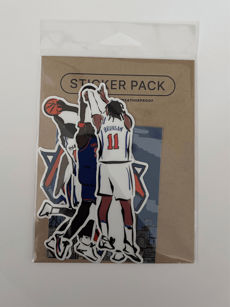 Knicks sticker pack - JenScribblesNY