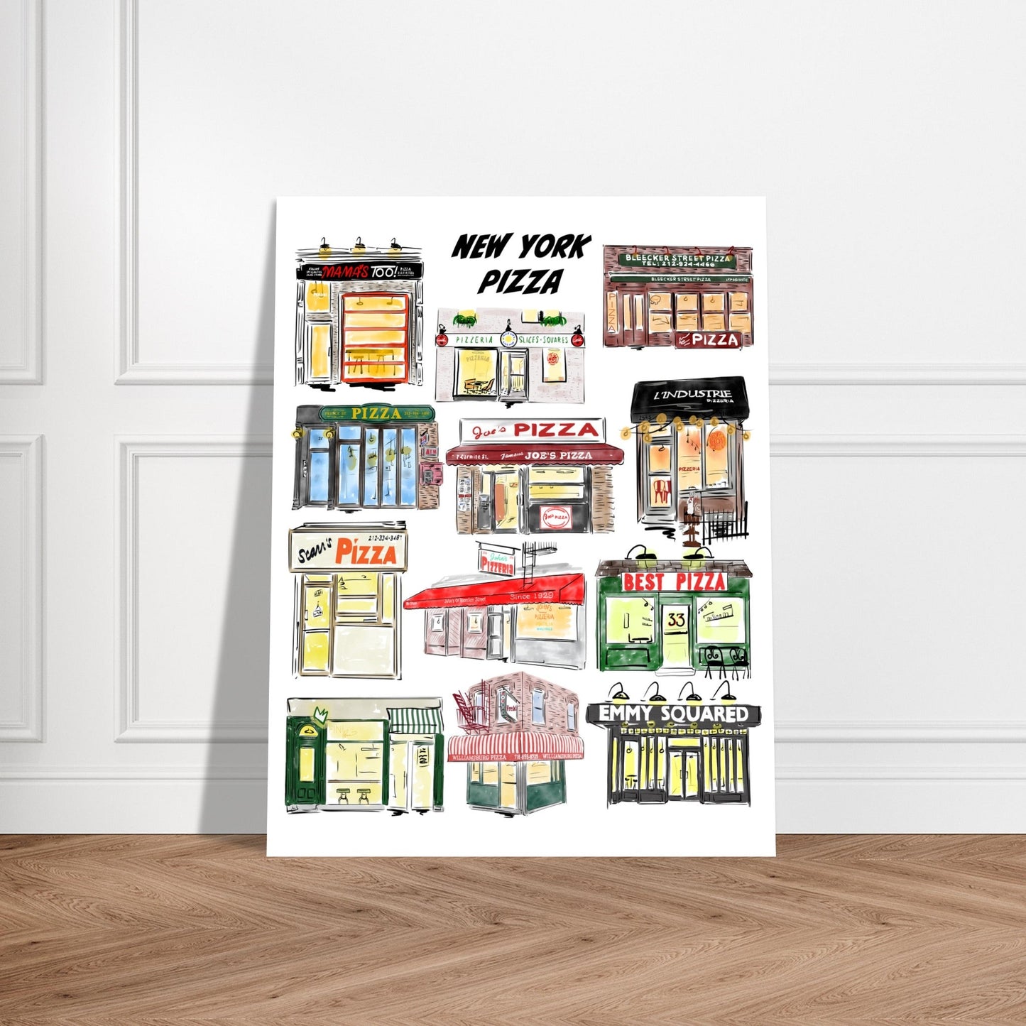 New York Pizza Shops - JenScribblesNY