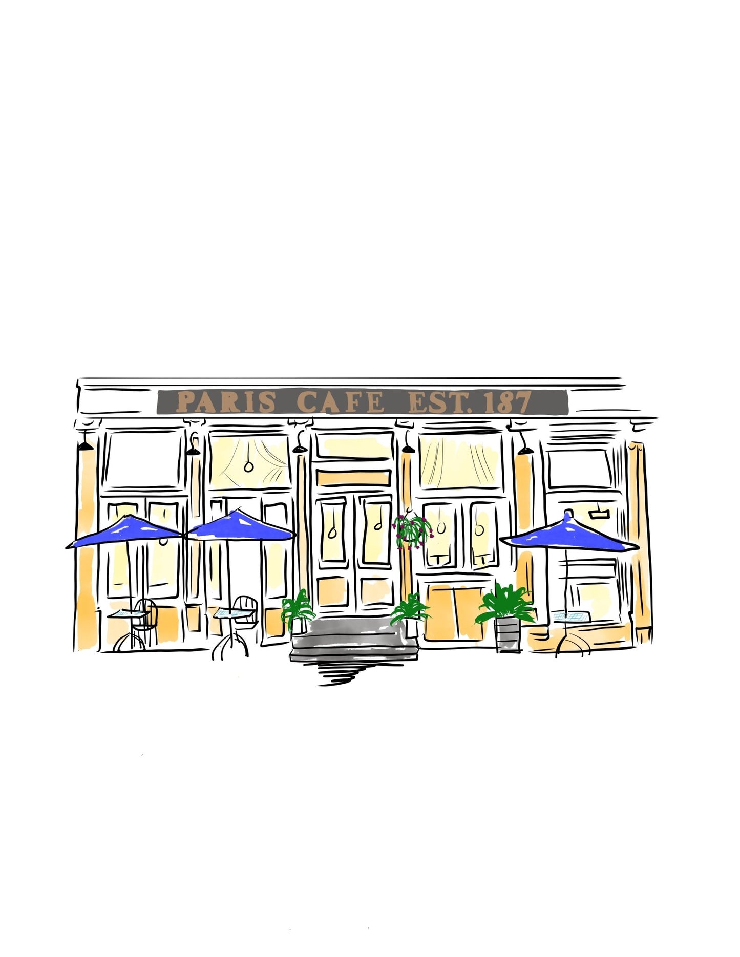 Paris Cafe - JenScribblesNY