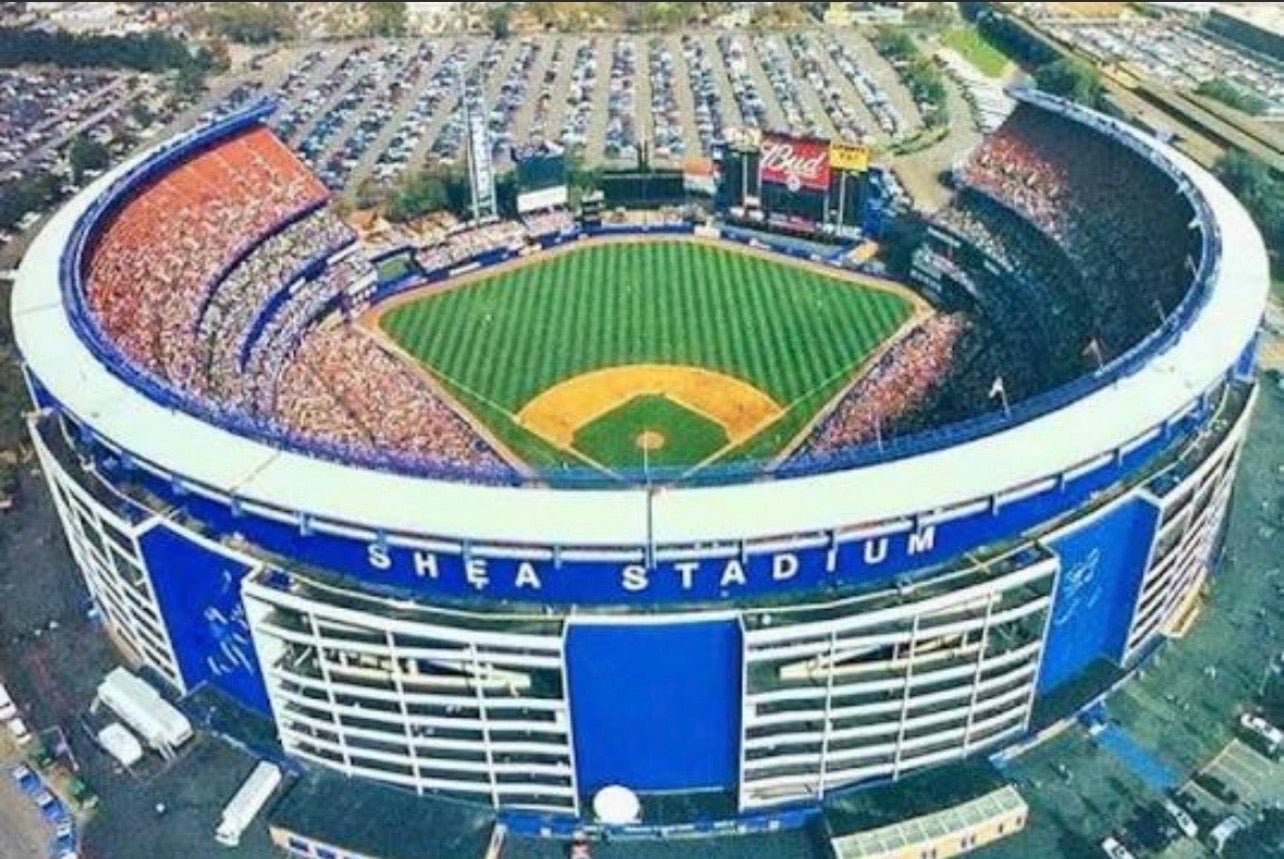 Custom Shea Stadium in Pink - JenScribblesNY