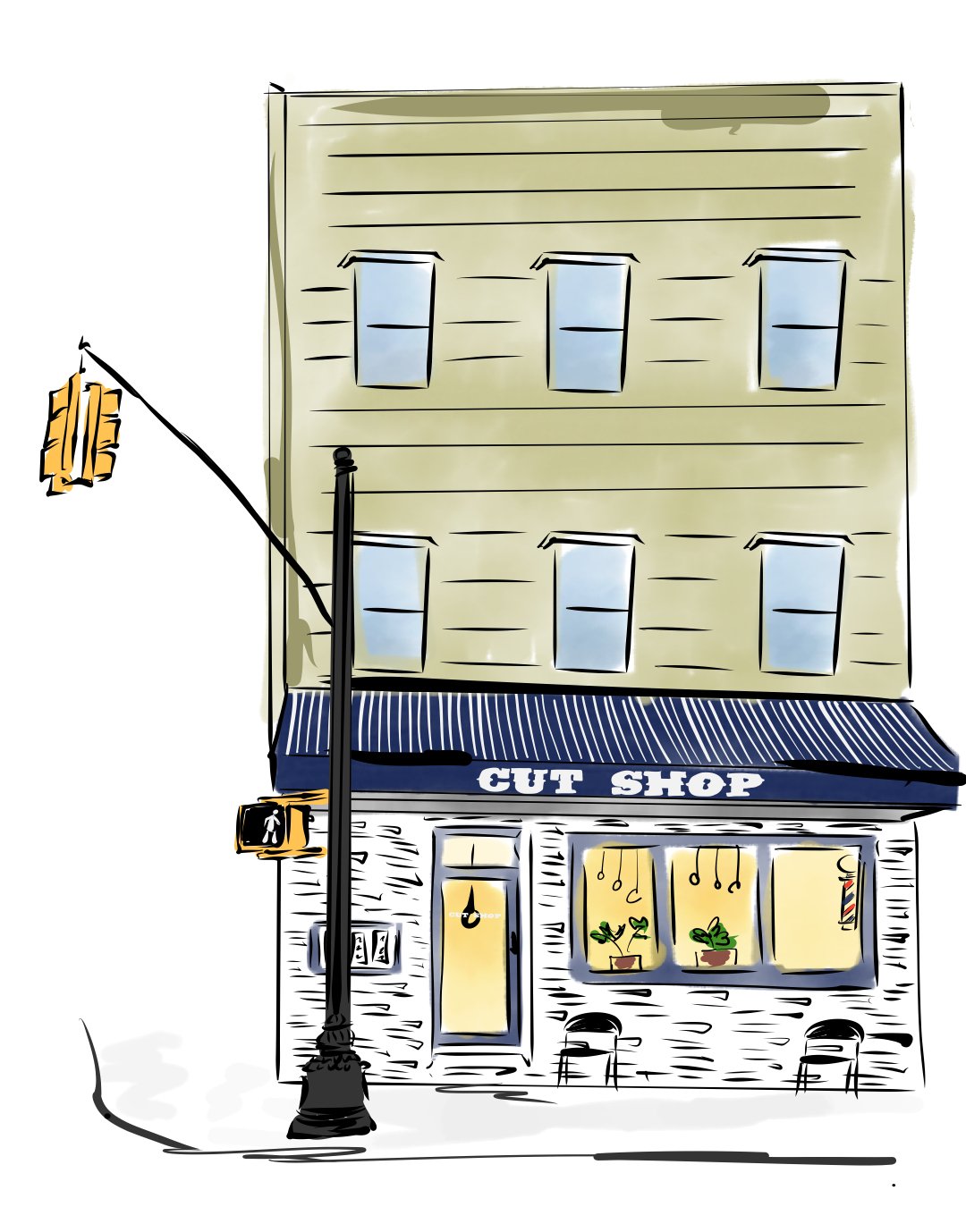 Cut Shop - JenScribblesNY