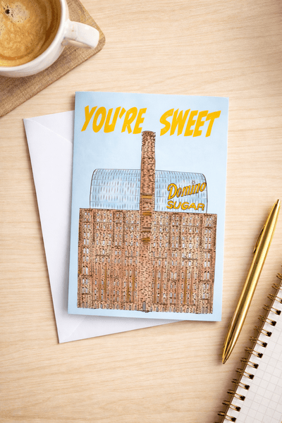 Domino Sugar Factory Greeting Card Pack (Set of 10) - JenScribblesNY