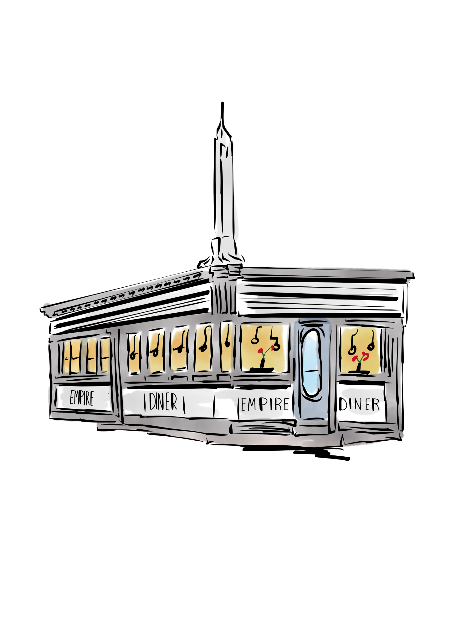 Empire Diner - JenScribblesNY