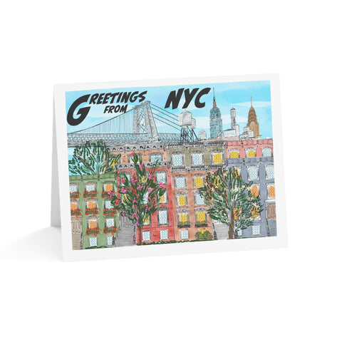 Greetings from NYC 10 Pack - JenScribblesNY
