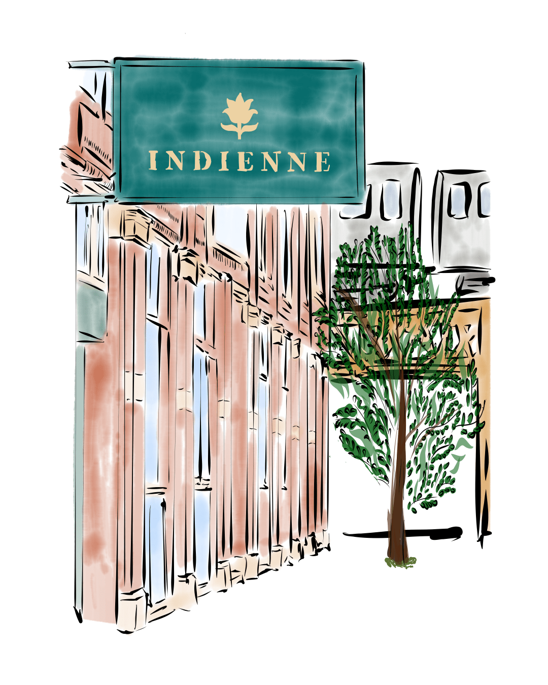 Indienne - JenScribblesNY