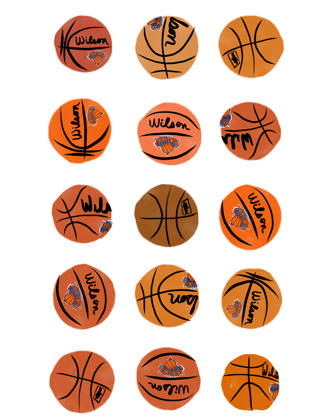 Knicks Basketball - JenScribblesNY
