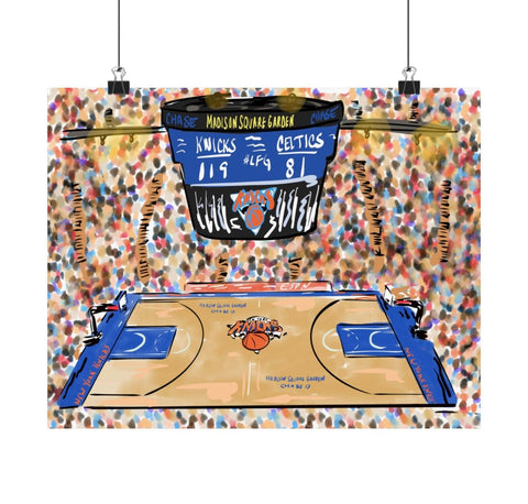 Knicks Vs Celtic Game 6 - JenScribblesNY