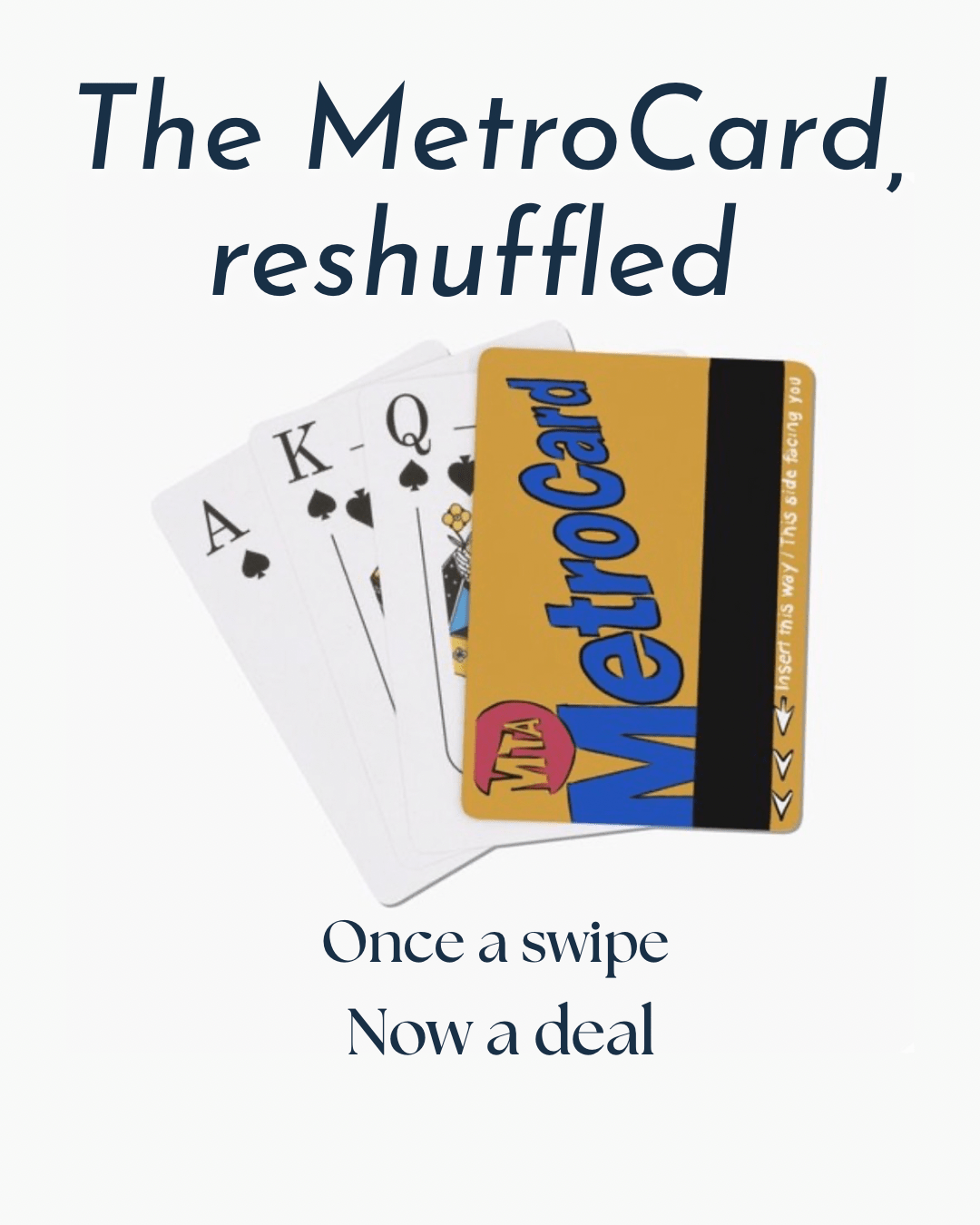 MetroCard Playing Deck - JenScribblesNY
