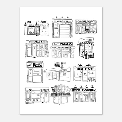 New York Pizza Shops - JenScribblesNY
