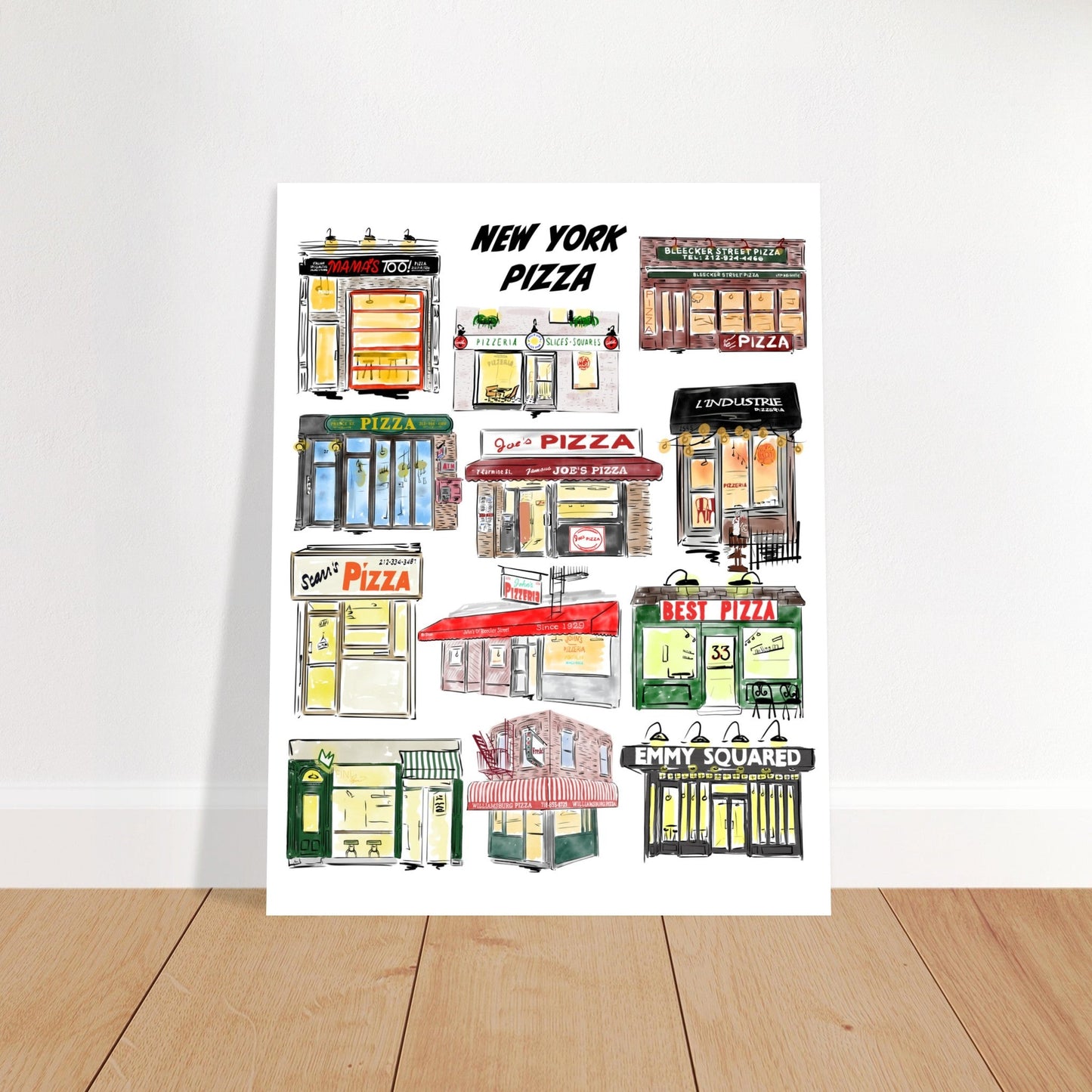 New York Pizza Shops - JenScribblesNY