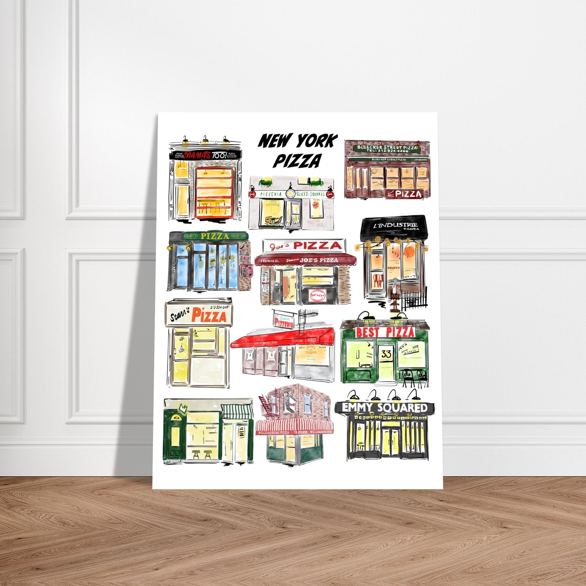 New York Pizza Shops - JenScribblesNY