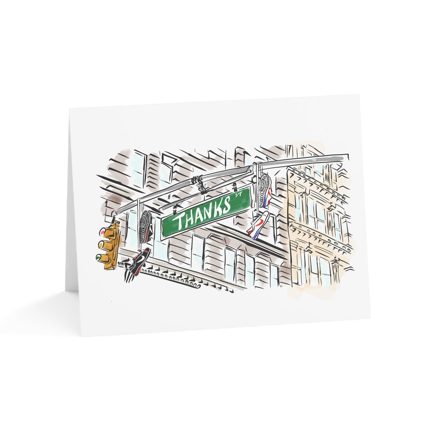 NYC Thank You Cards 10 Pack - JenScribblesNY