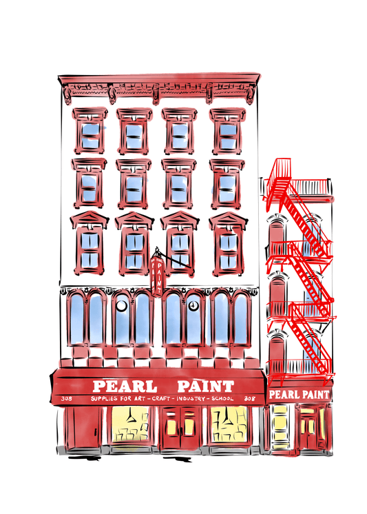 Pearl Paint (Closed) - JenScribblesNY