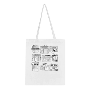 Pizza Tote Bag - JenScribblesNY