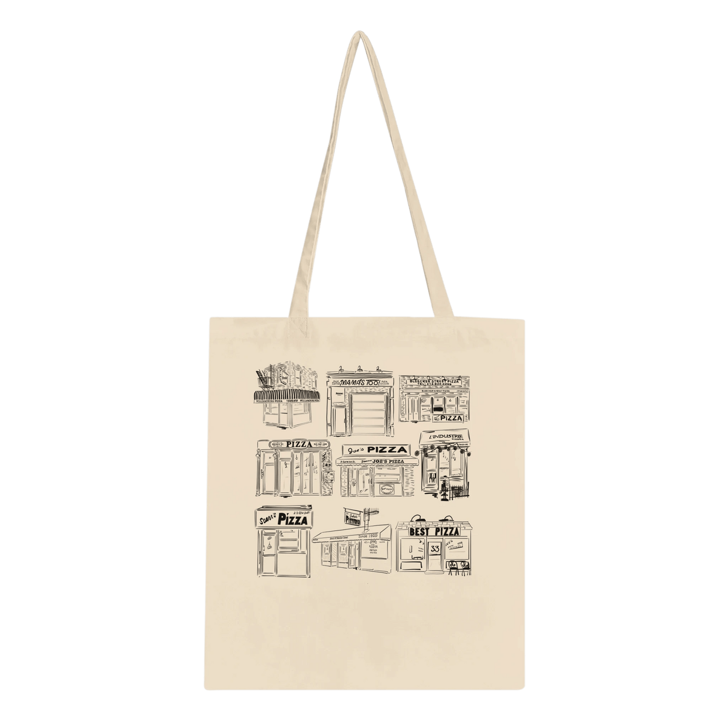Pizza Tote Bag - JenScribblesNY