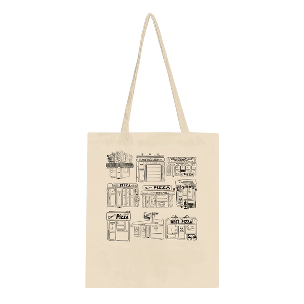 Pizza Tote Bag - JenScribblesNY