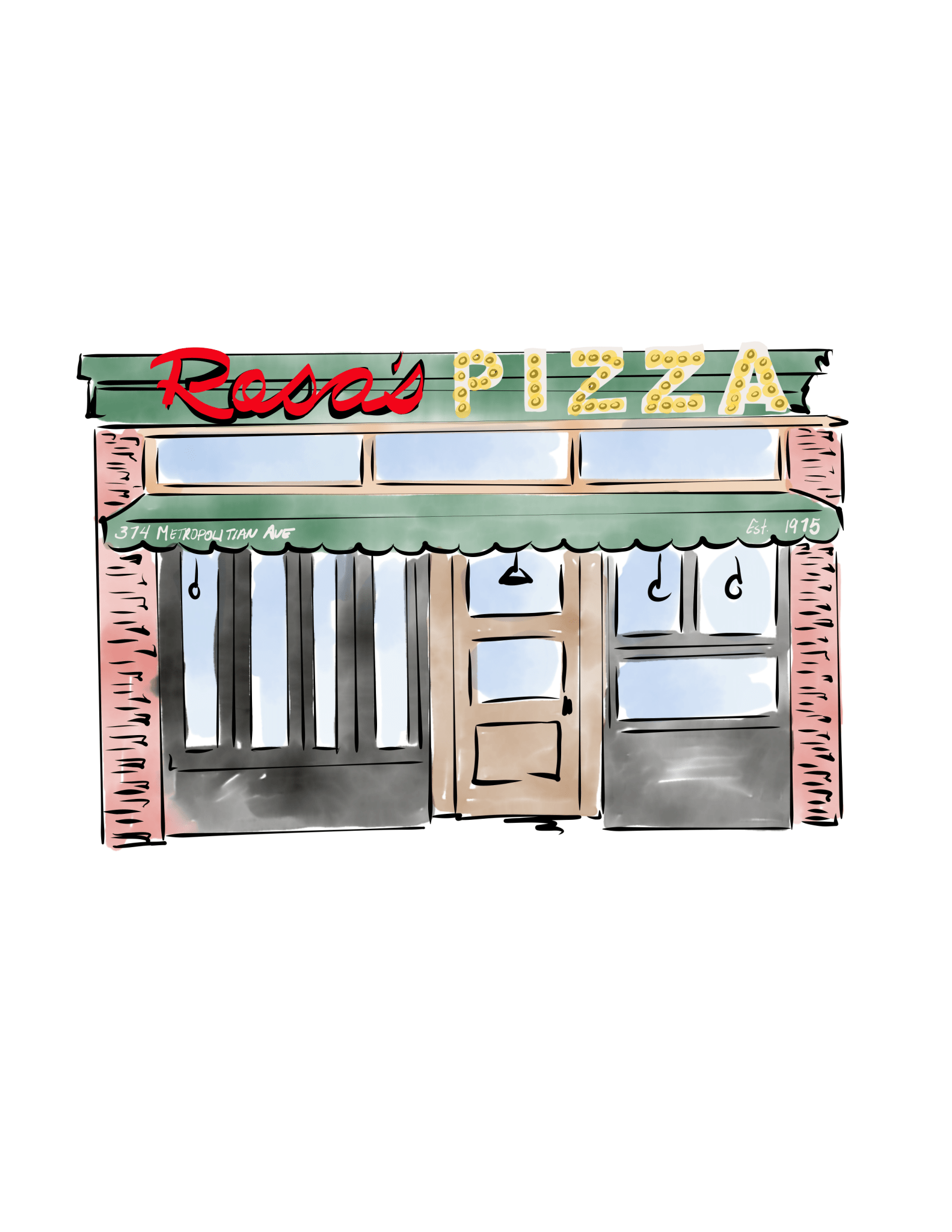 Rosa’s Pizza - JenScribblesNY
