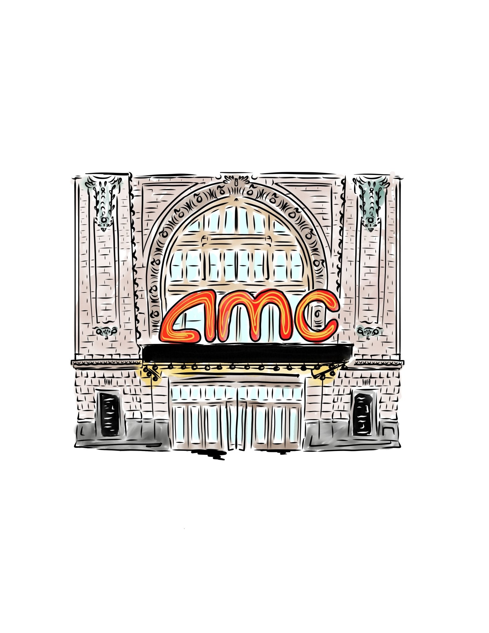 AMC theater Times Square - JenScribblesNY