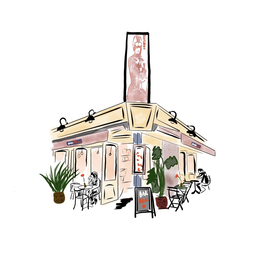 Bar Tabac - JenScribblesNY