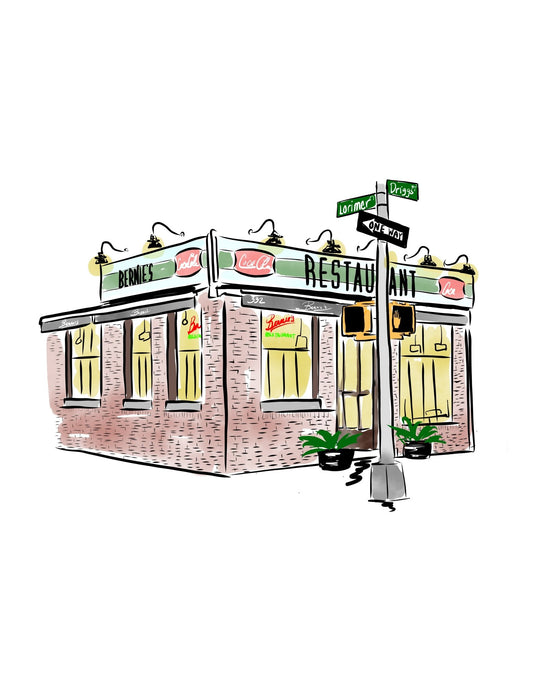 Bernies - JenScribblesNY