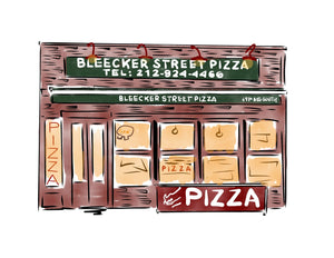 Bleecker Street Pizza - JenScribblesNY