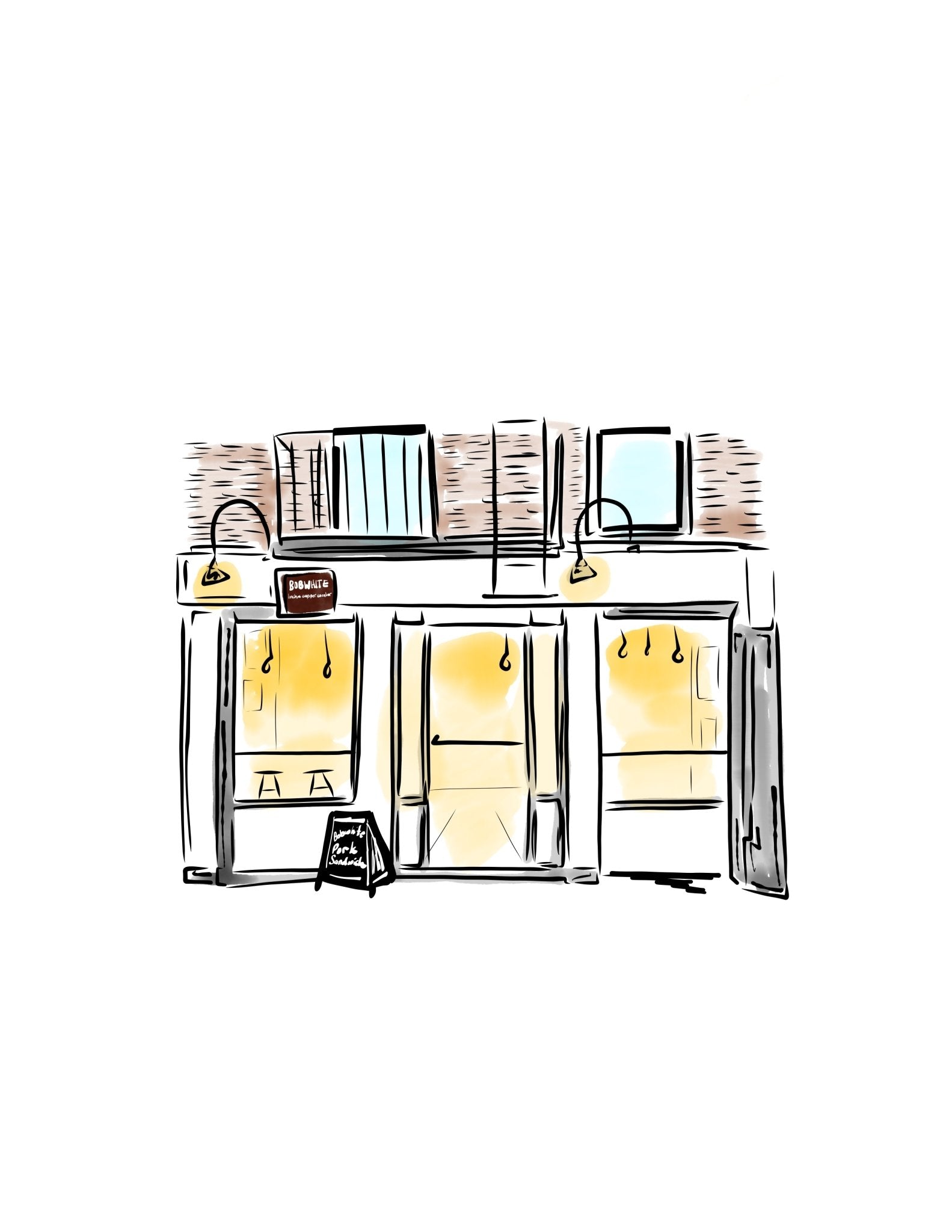 Bobwhite lunch and supper counter - JenScribblesNY