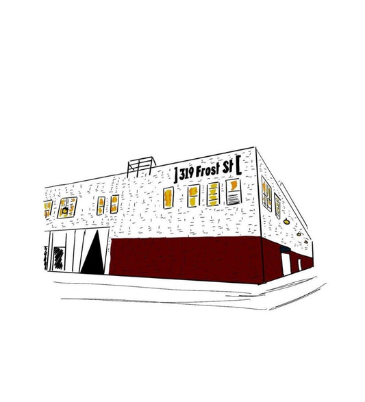 Brooklyn Steel white version - JenScribblesNY