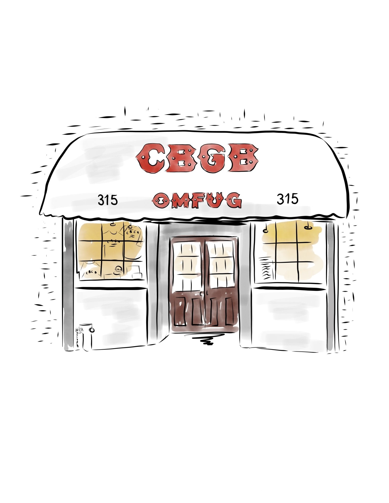 CBGB (closed) - JenScribblesNY