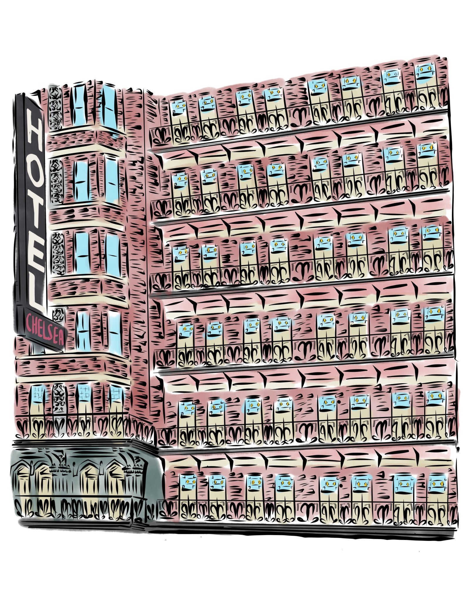 Chelsea Hotel - JenScribblesNY