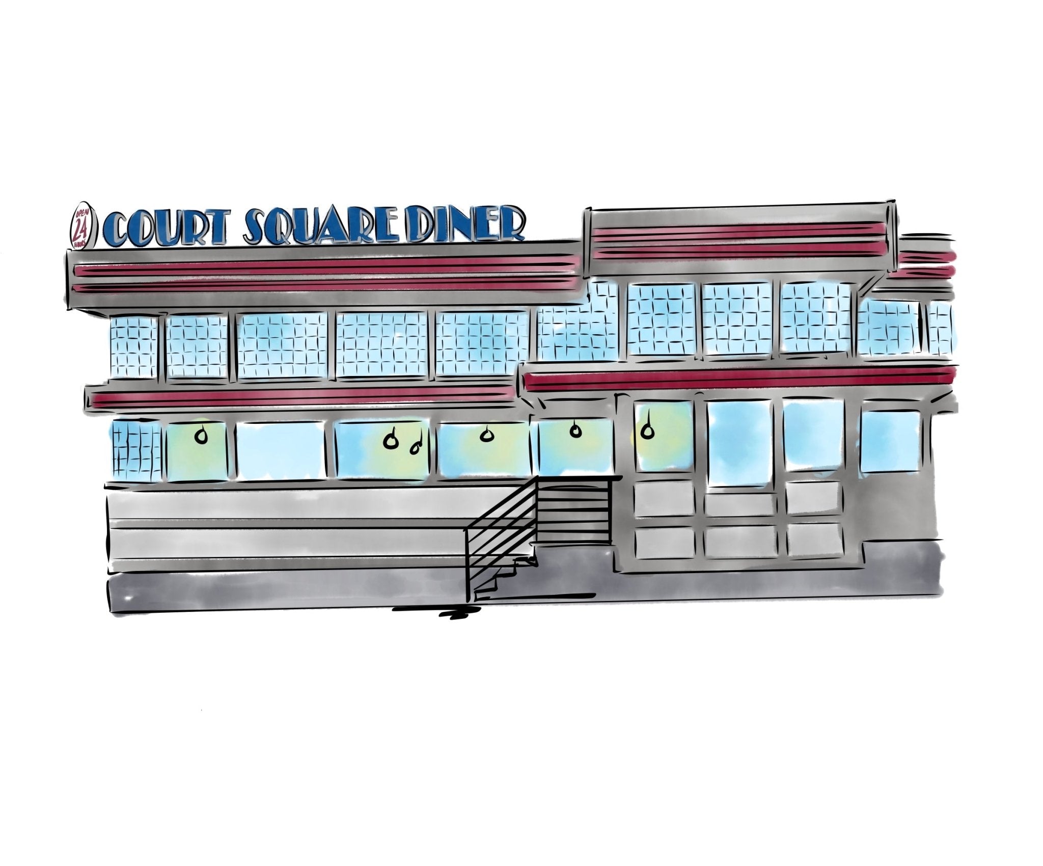 Court Street Diner - JenScribblesNY