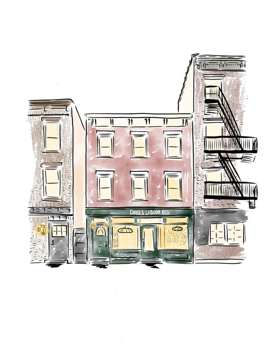 Dukes Liquor Box - JenScribblesNY