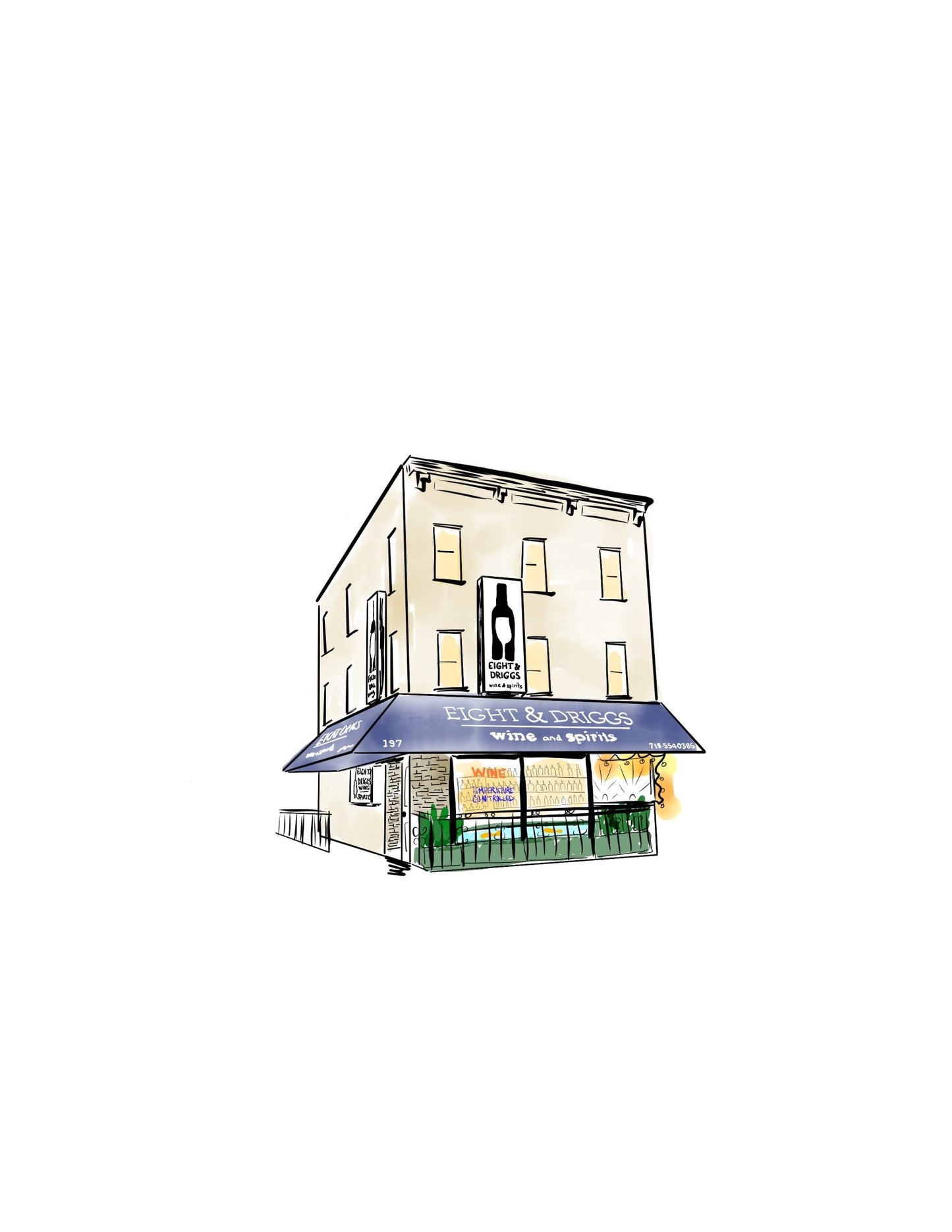 Eight and Driggs - JenScribblesNY