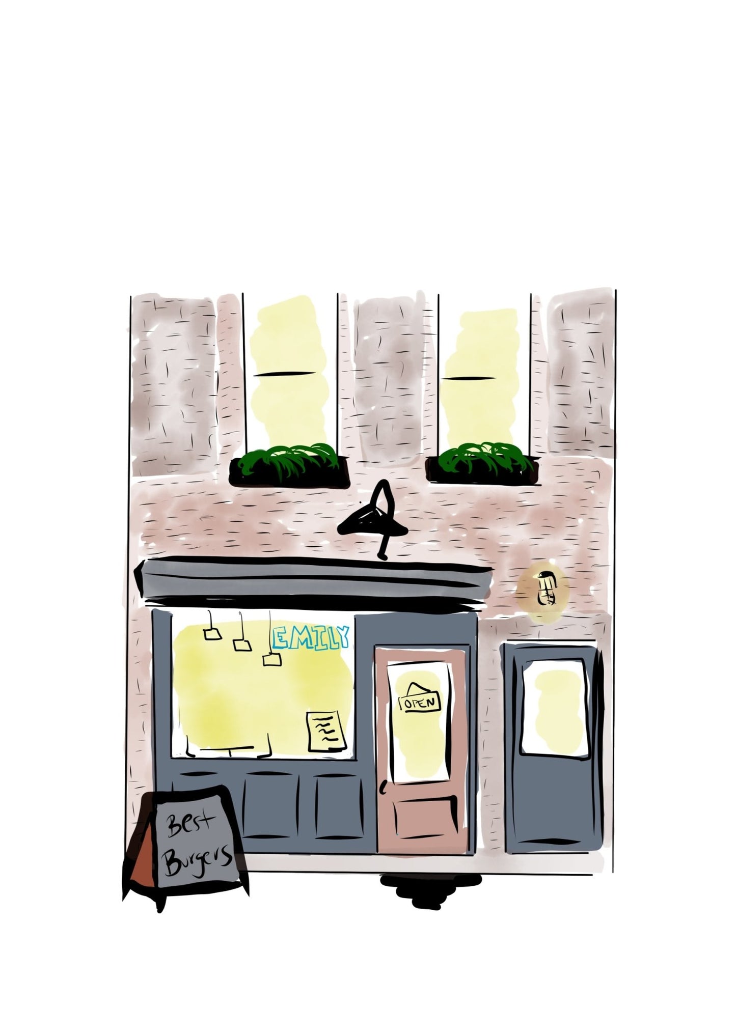 Emily (Clinton Hill) - JenScribblesNY