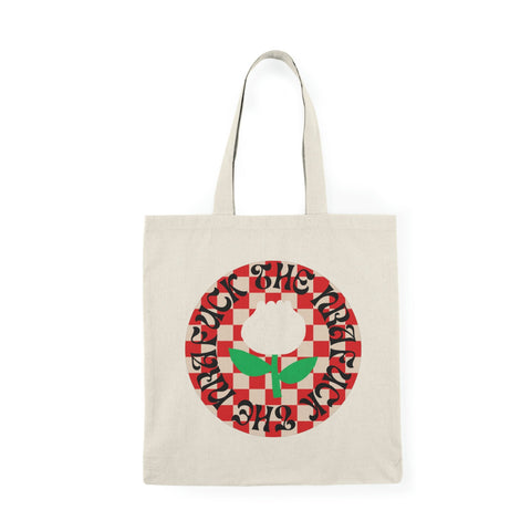 F the NRA Checkered Tote Bag - JenScribblesNY