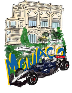 F1 Monaco Series: AlphaTauri - JenScribblesNY