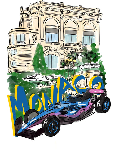 F1 Monaco Series: Alpine - JenScribblesNY