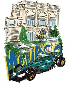 F1 Monaco Series: Aston Martin - JenScribblesNY