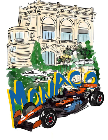 F1 Monaco Series: McLaren - JenScribblesNY