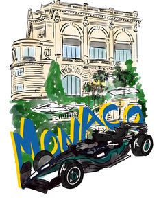 F1 Monaco Series: Mercedes - JenScribblesNY