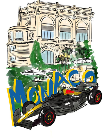 F1 Monaco Series: Red Bull Racing - JenScribblesNY