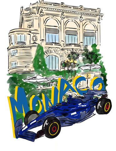F1 Monaco Series: Williams Racing - JenScribblesNY