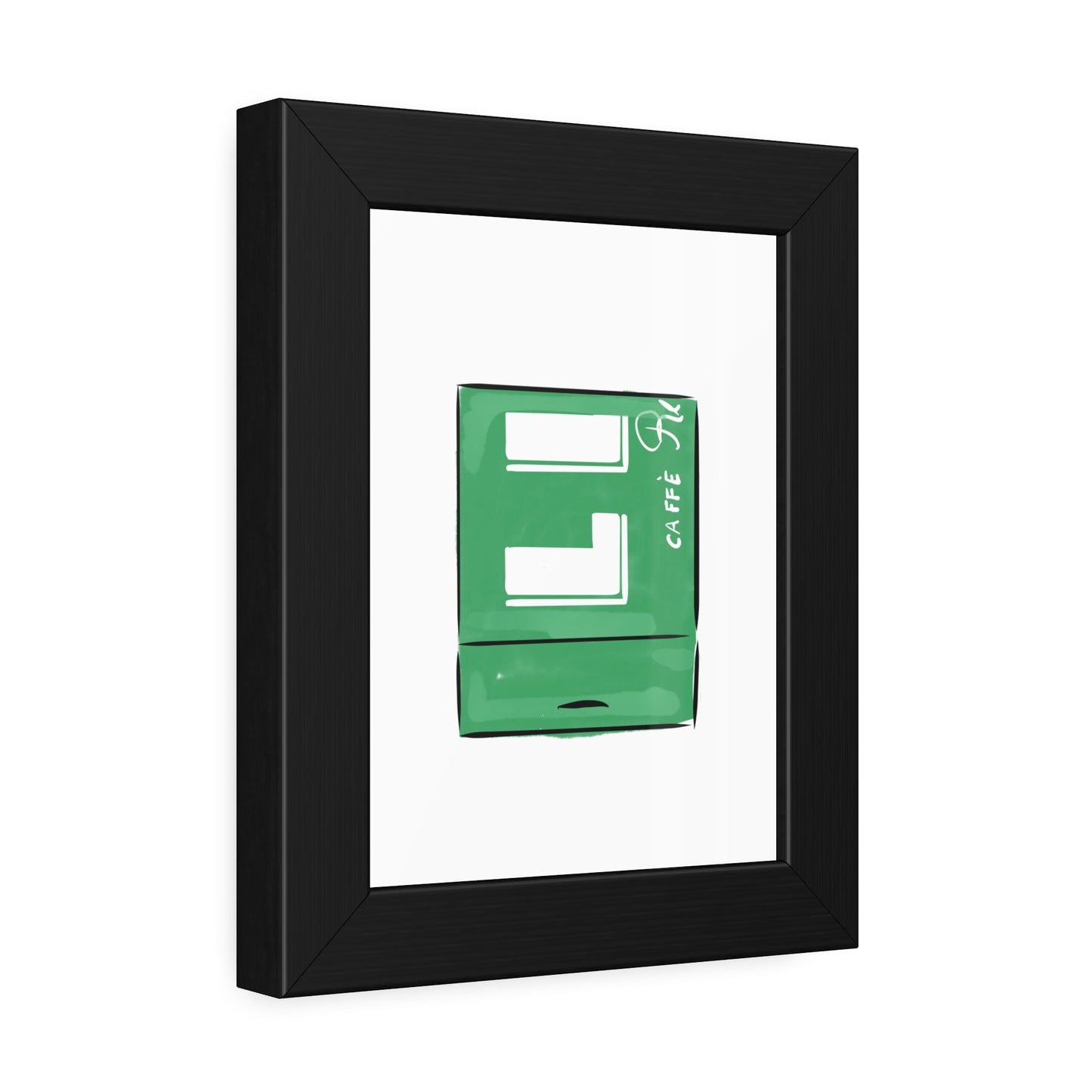 Framed Lilia Matchbook Print - JenScribblesNY