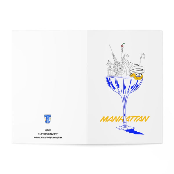 Iconic Manhattan Card - JenScribblesNY