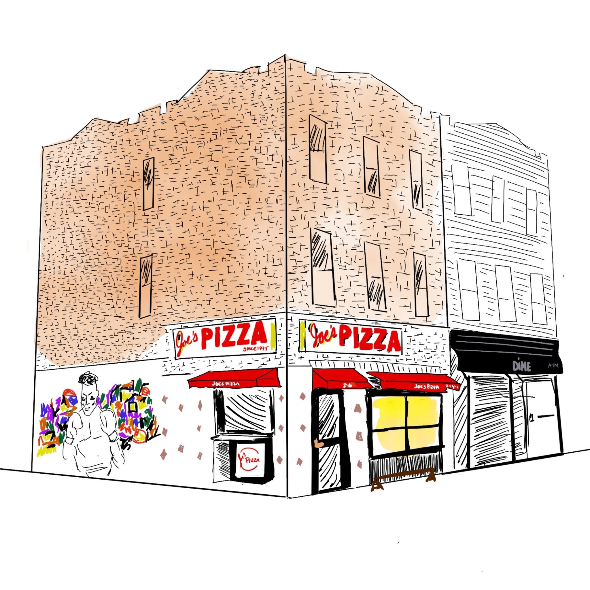 Joe’s Pizza Williamsburg - JenScribblesNY