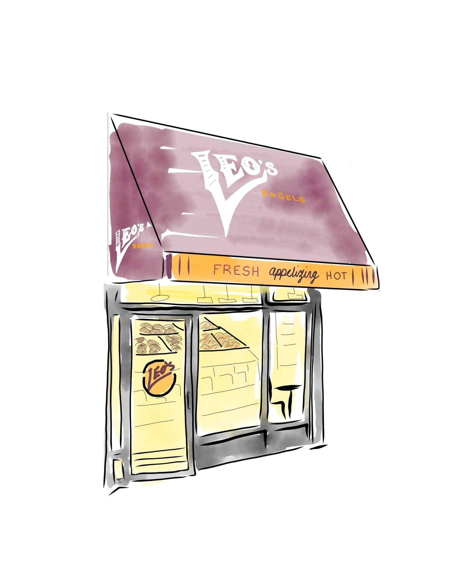 Leo’s Bagels - JenScribblesNY