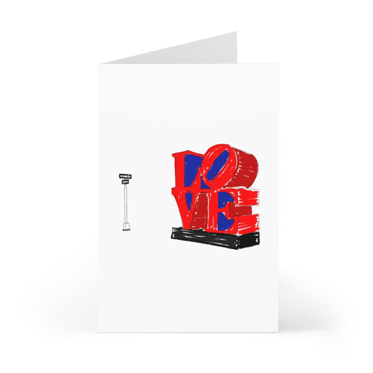 Love Card: Robert Indiana Love Sculpture - JenScribblesNY