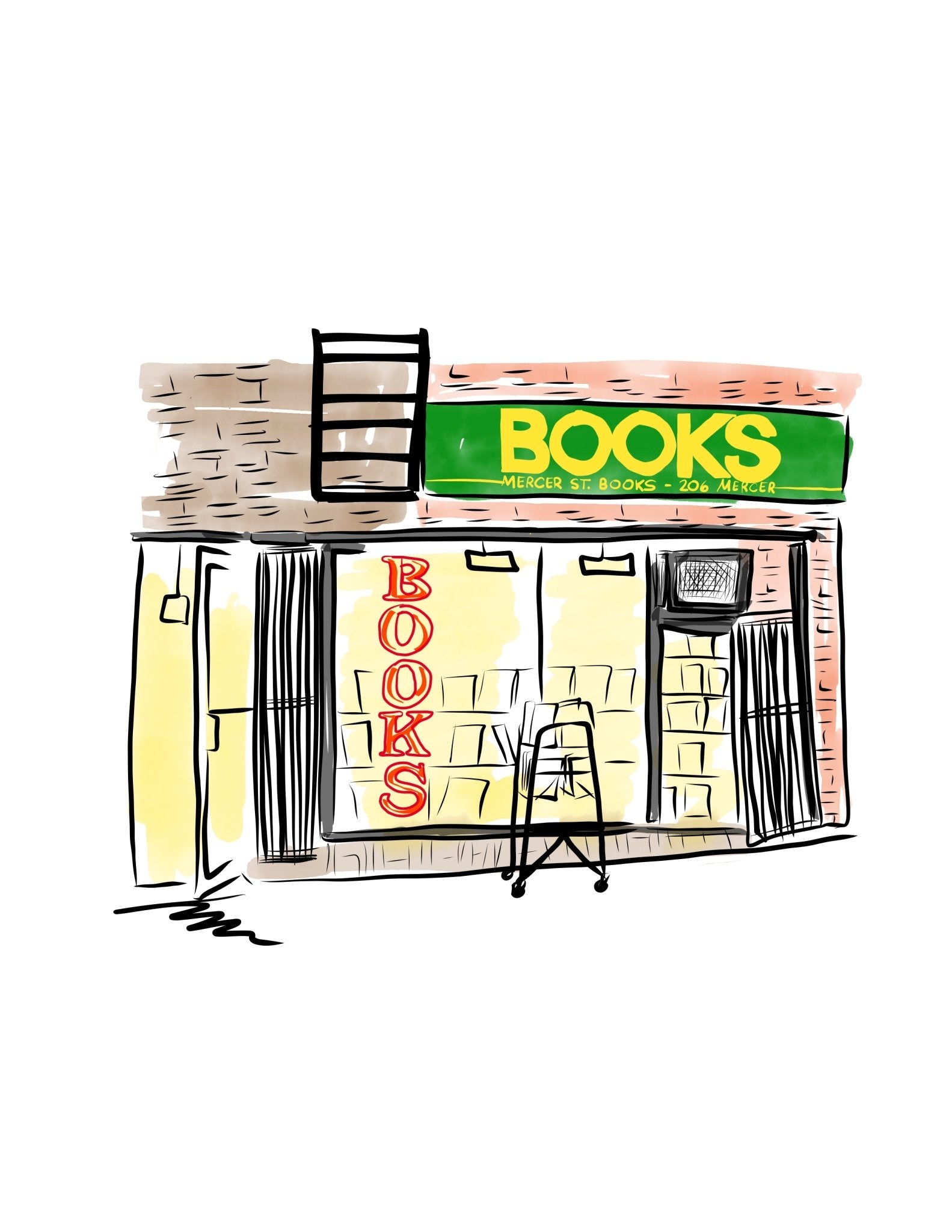 Mercer Street Books - JenScribblesNY