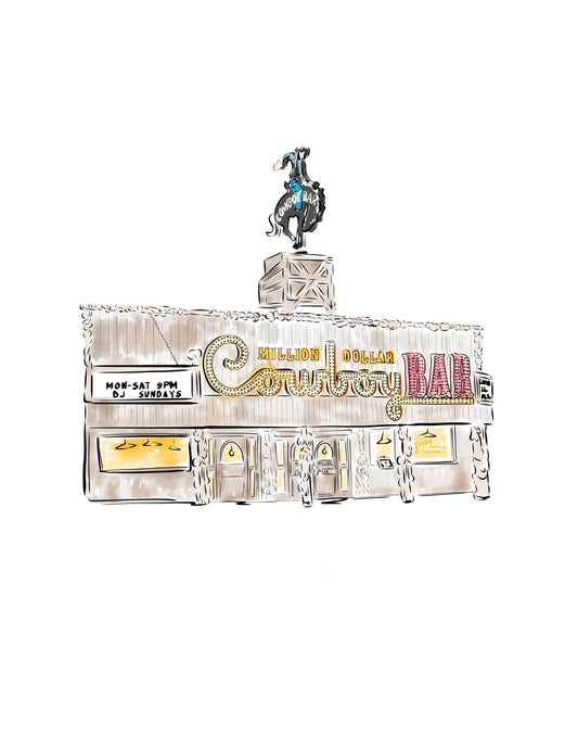 Million Dollar Cowboy Bar - JenScribblesNY