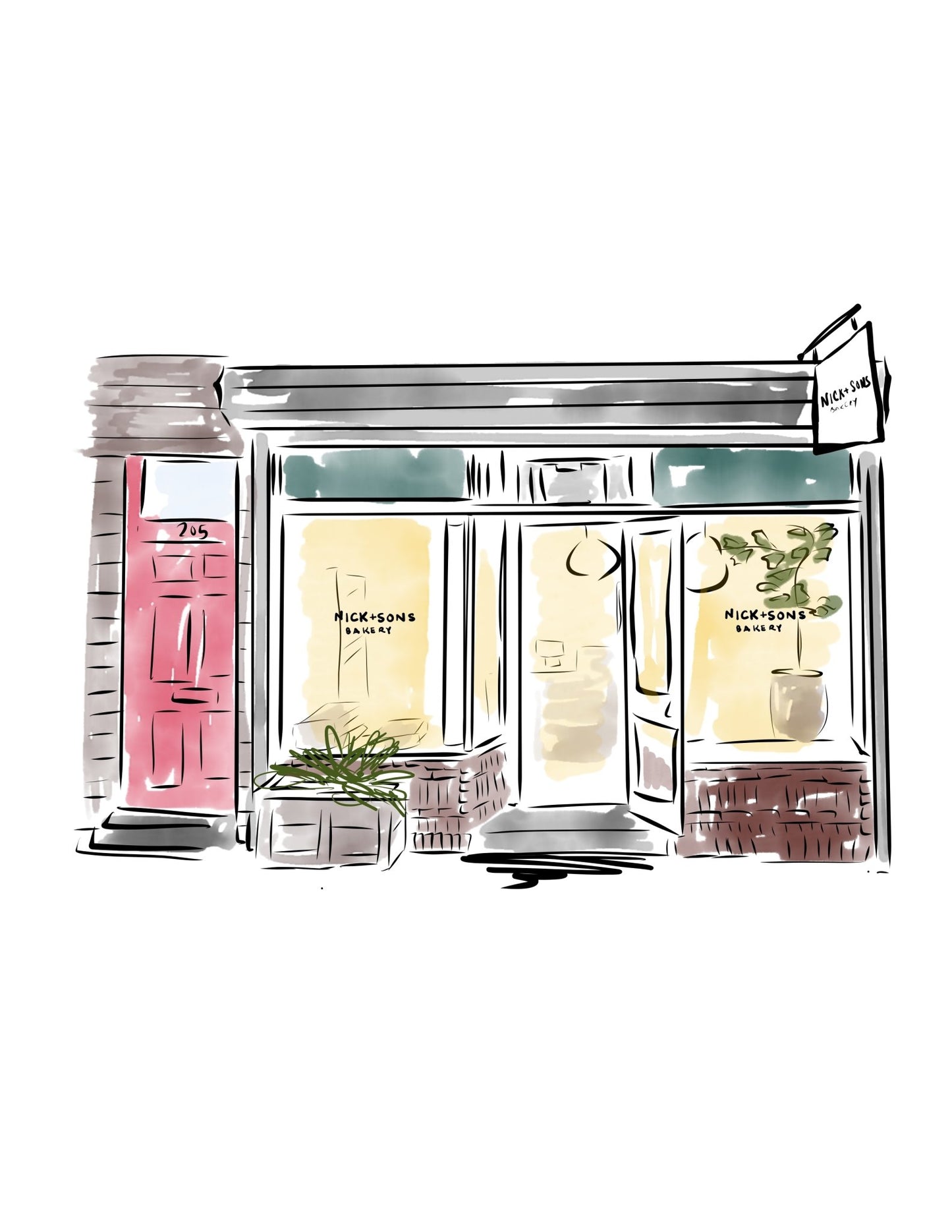 Nick + Sons - JenScribblesNY